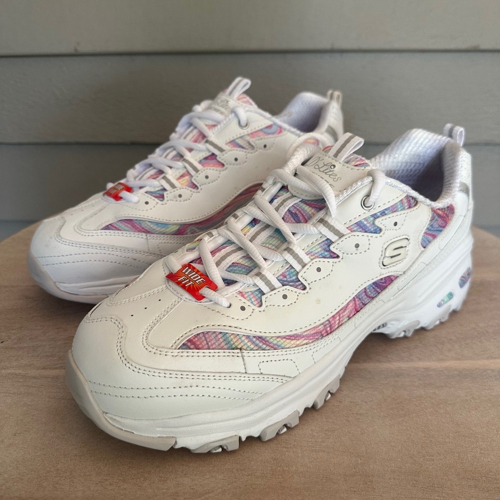 Skechers D'Lites Whimsical Dream Womens Sneakers Size 11 Chunky Memory Foam - Picture 3 of 12